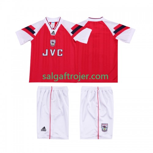 Arsenal 1992 Fodboldtrøjer Børn Retro Hjemmebanesæt 1994 Kort ærmer Arsenal 1992 Fodboldtrøjer Børn Retro Hjemmebanesæt 1994 Kort ærmer